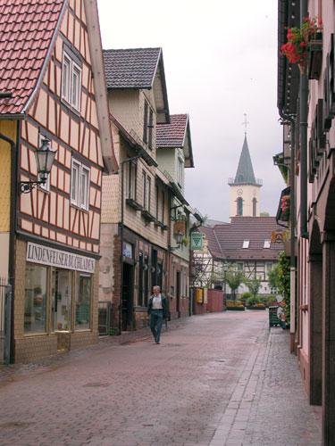 Burgstrasse in Lindenfels
