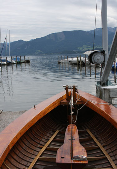 mahogany boat