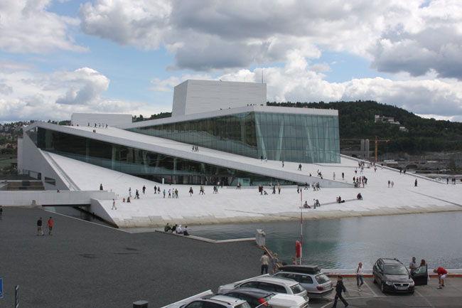 new Oslo opera house